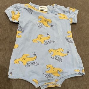 Bobo Choses short sleeve romper
